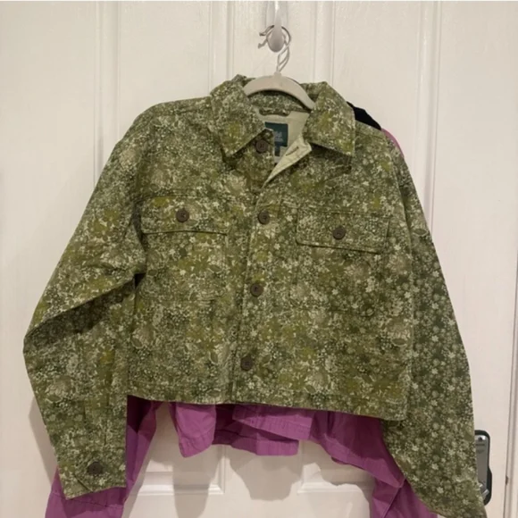 Wild Fable Multicolor Jean Jackets - Yellow, Green, Purple - Picture 3 of 4